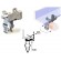 8EP58 (8-14mm.) Caddy Clips (18-22mm.dia.) (10/pack)